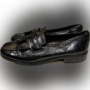NUNN BUSH BLACK LEATHER TASSEL LOAFER SLIP-ON DRESS CASUAL CHURCH DANCE  SZ:7.5M Nunn Bush | Shoes | Nunn Bush Black Leather Tassel Loafer  main image 2